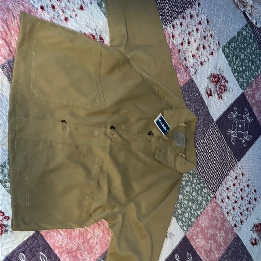 Tan Button-Up Jacket